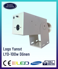 100W Dönen Logo Lazer Resim Yazı Şekil Grafik Yansıtıcı